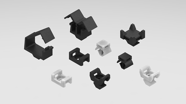 Cable Tie Mounting Blocks